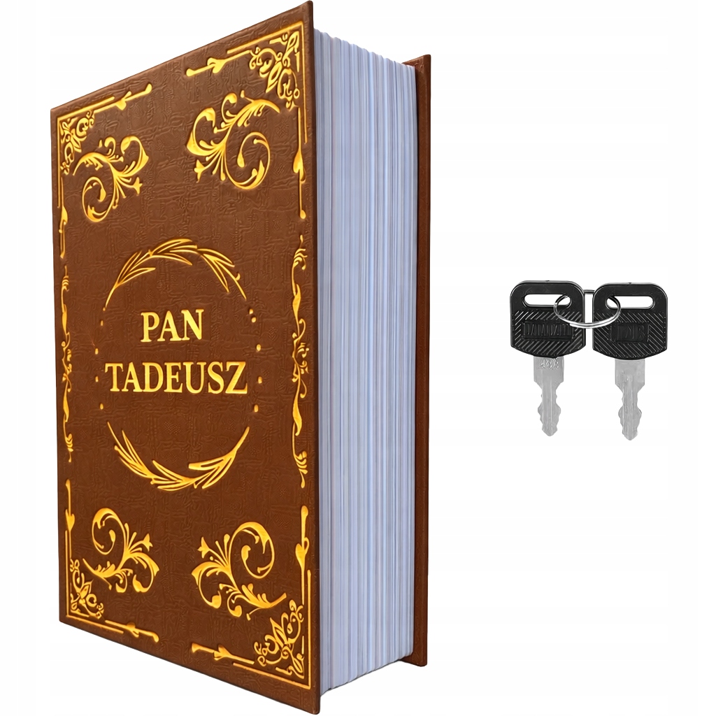 Sejf Książka Marelli Safe Dyskretna Skrytka imitująca Lekturę Pan Tadeusz