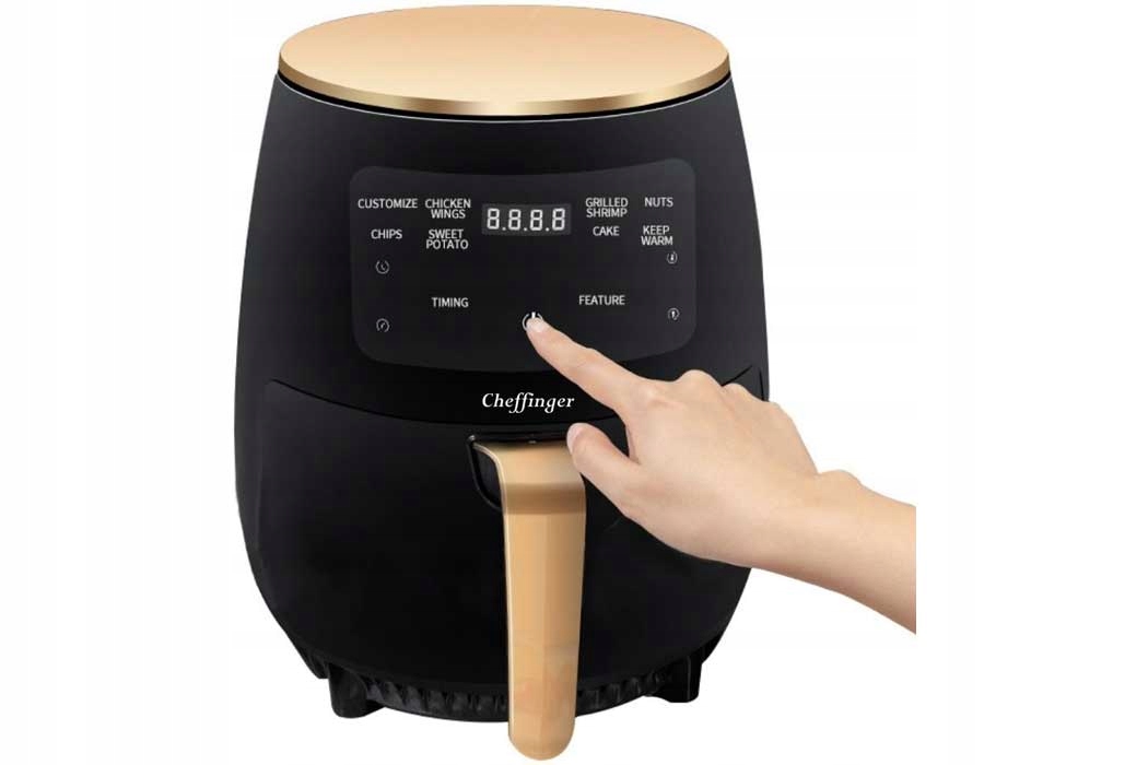 Fritéza bez tuku Cheffinger 1400 W 4,5 l