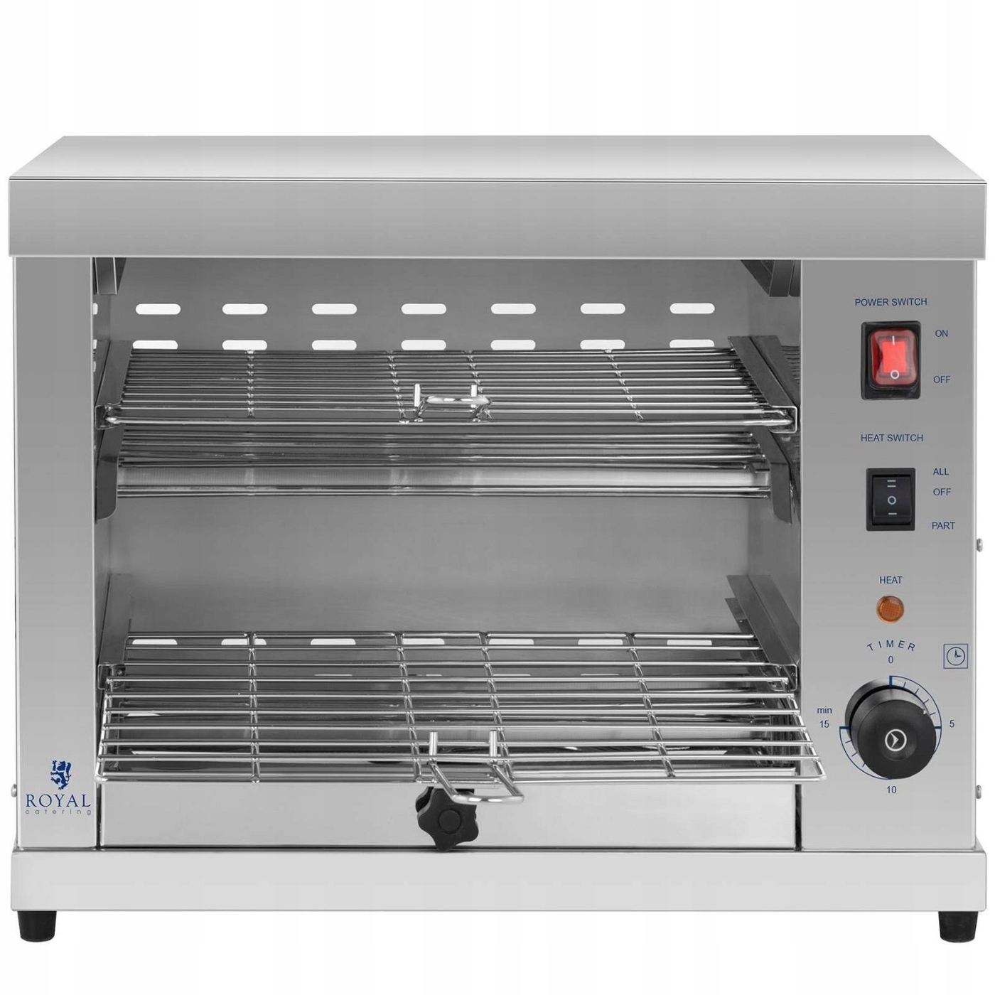 SALAMANDER OPIEKACZ DWUPOZIOMOWY TOSTER 3250 W Marka Royal Catering