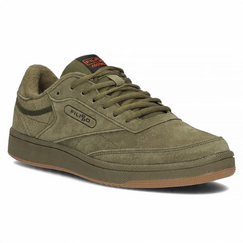 

Skórzane buty Filippo MSP2123/22 Kh khaki r.42