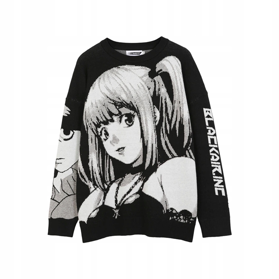 Dámská Mikina Svetr, Anime Černooká Dívka Manga M
