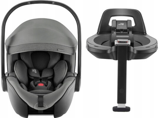 Britax Romer Baby-safe Pro Style Mineral Grey 0-13 Kg Baza 2W1