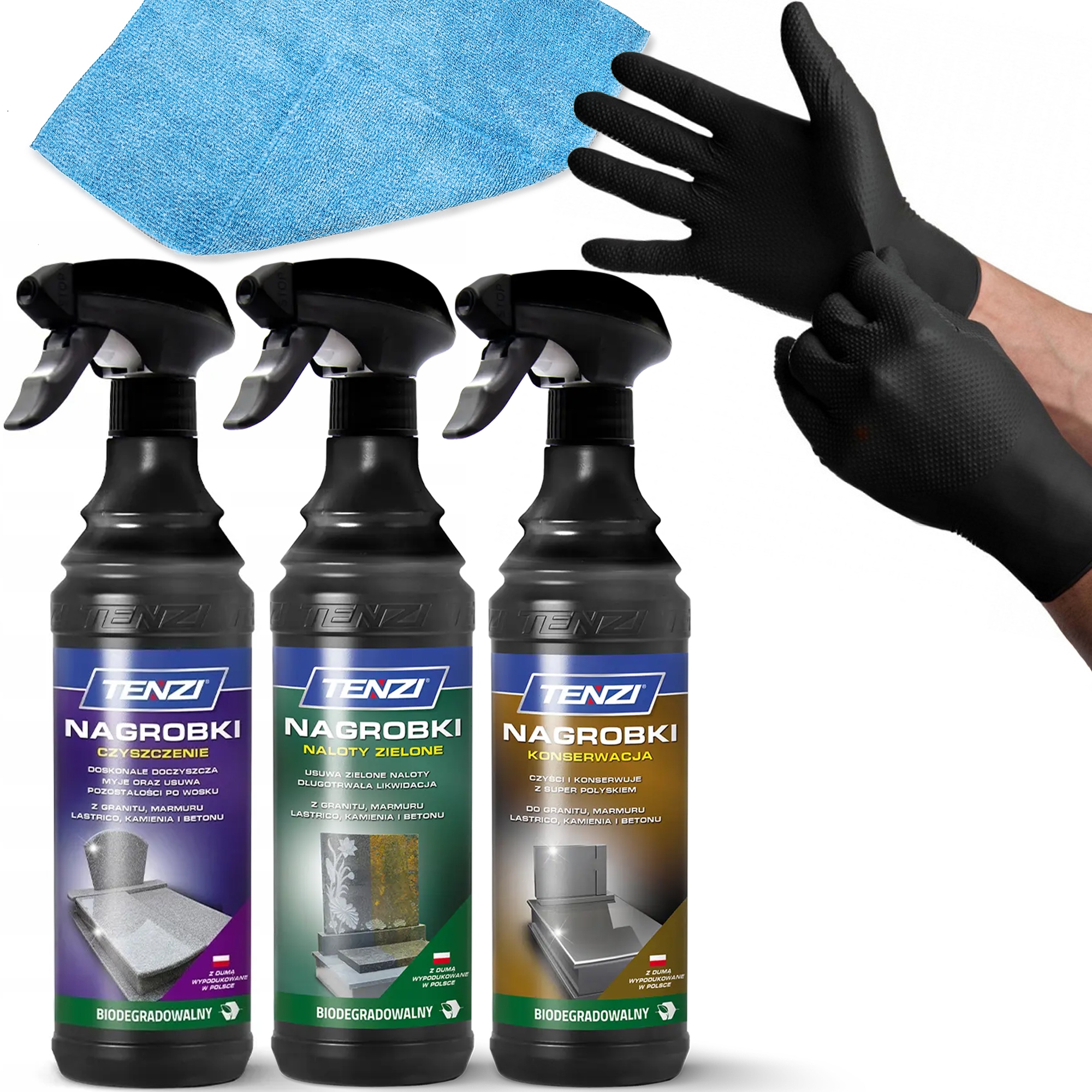 Levně Tenzi Impregnace Náhrobků Rukavice Z Mikrovlákna