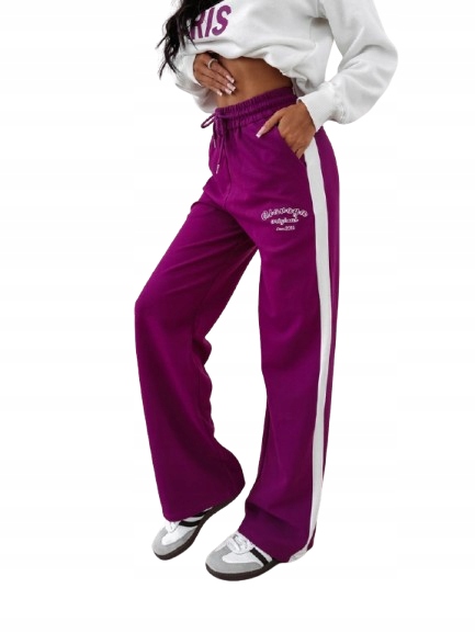 Spodnie damskie Olavoga Unique 2025 fioletowe S