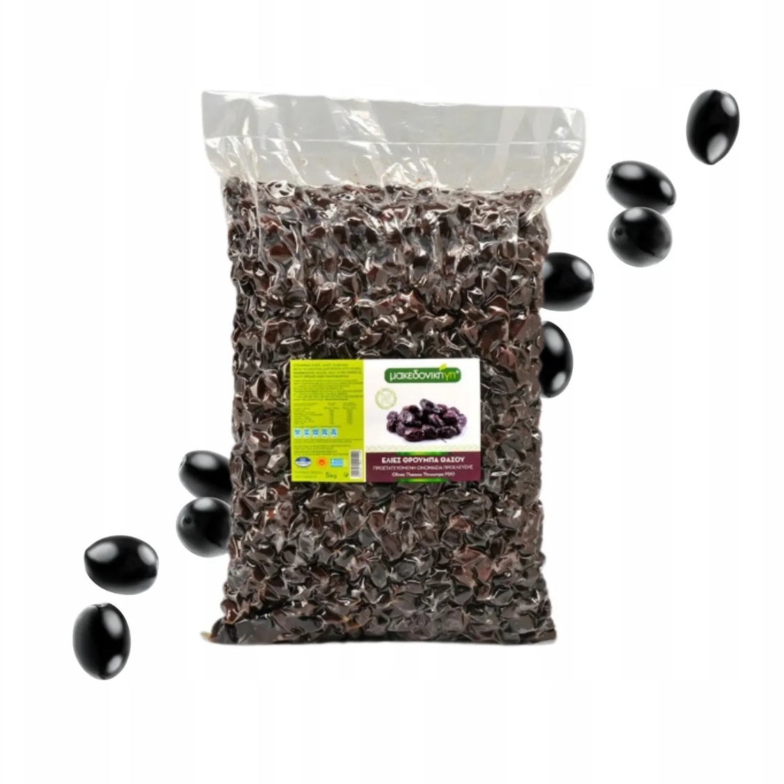 Řecké olivy Throumba Thassos vacum vakuum 5 kg