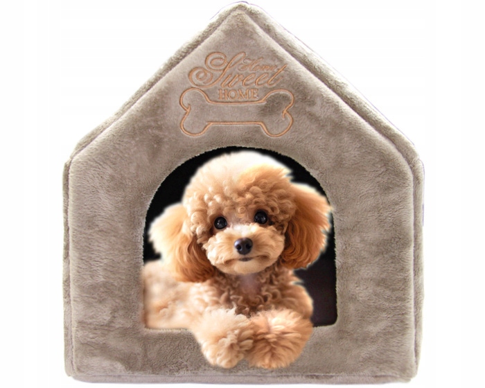 Levně Domeček Bouda pelíšek potah pro psa, jorkšíra, maltézáčka, pudla