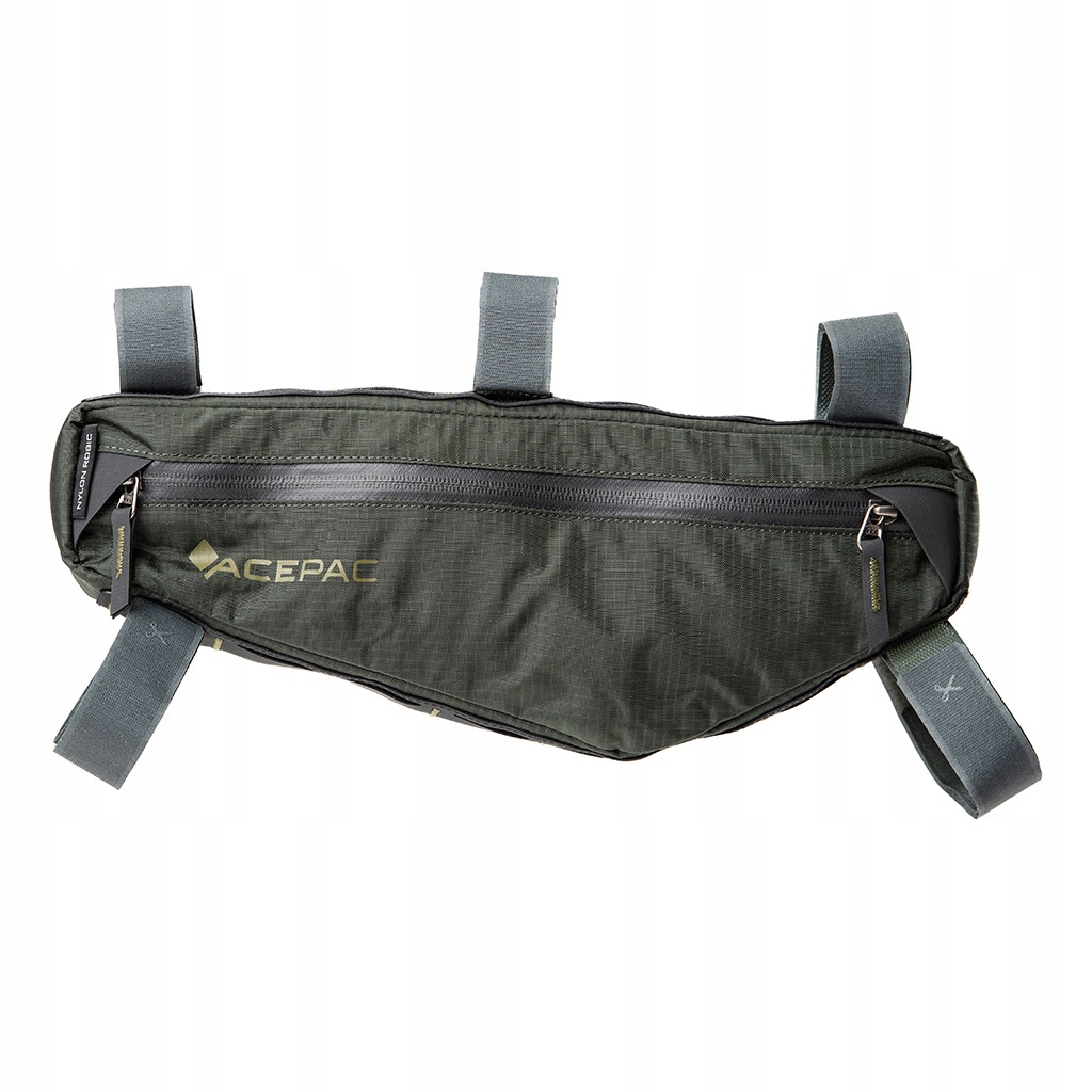 Torba sakwa rowerowa na ramę Acepac Triangle Frame Bag Mkiii M grey
