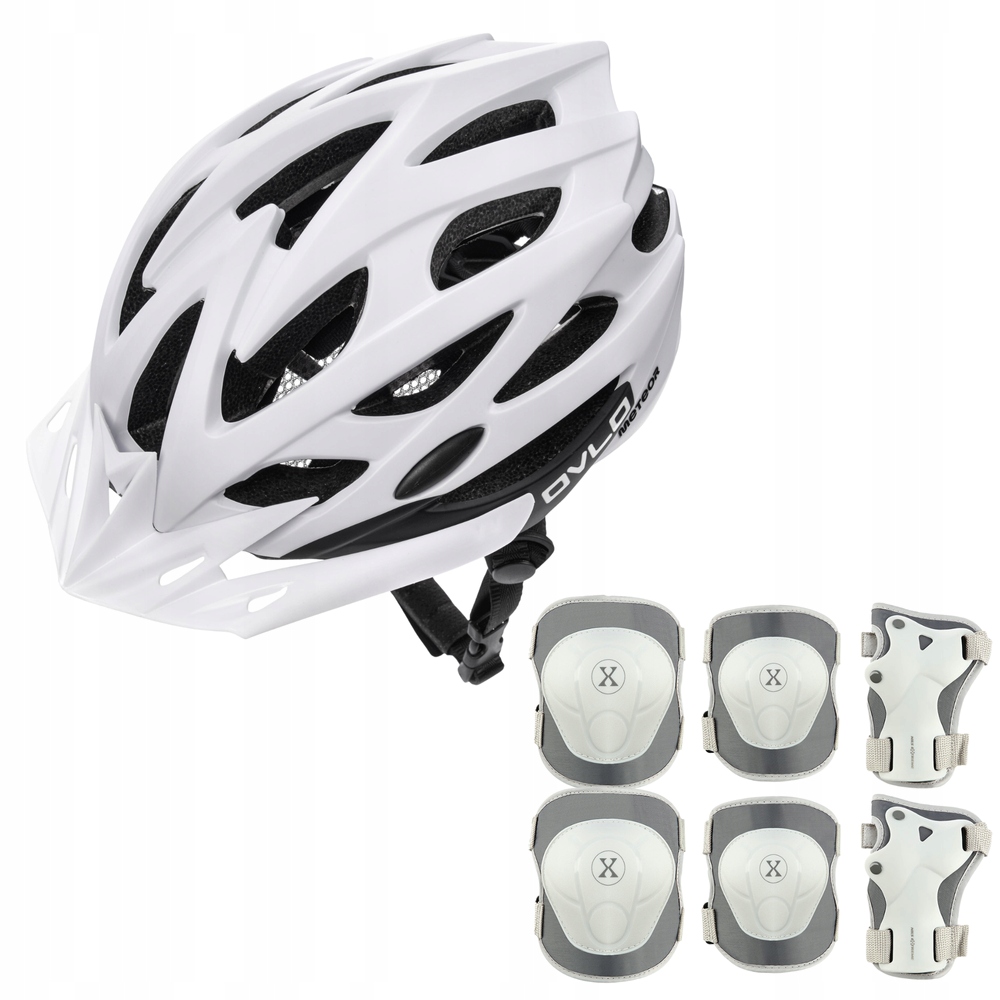 Regulovatelná přilba na kolečkové brusle Koloběžku Out-mold 52-56 cm chrániče S