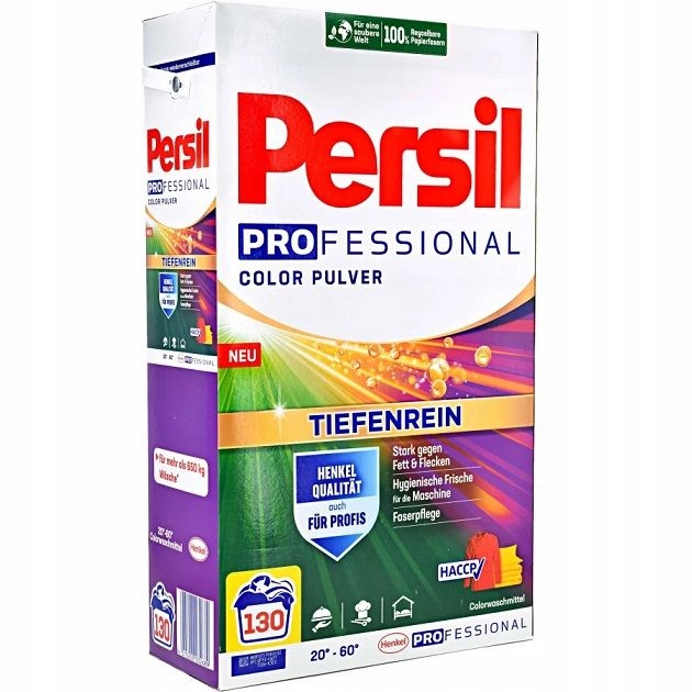 Levně Persil Color Prací prášek Barva 7,8 kg 130 praní Němčina