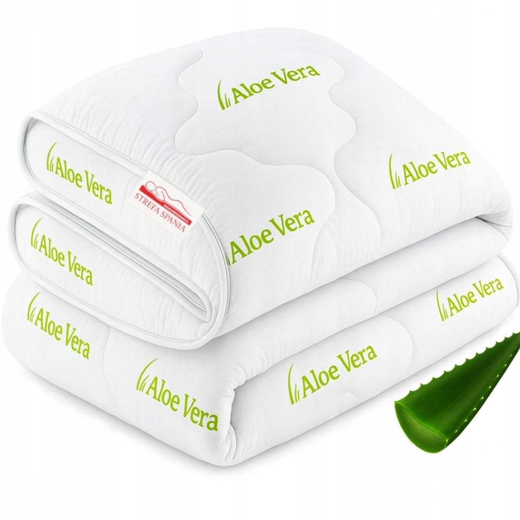 Přikrývka Aloe Vera Celoroční Lehká Antialergická 160x200 Polská kvalita