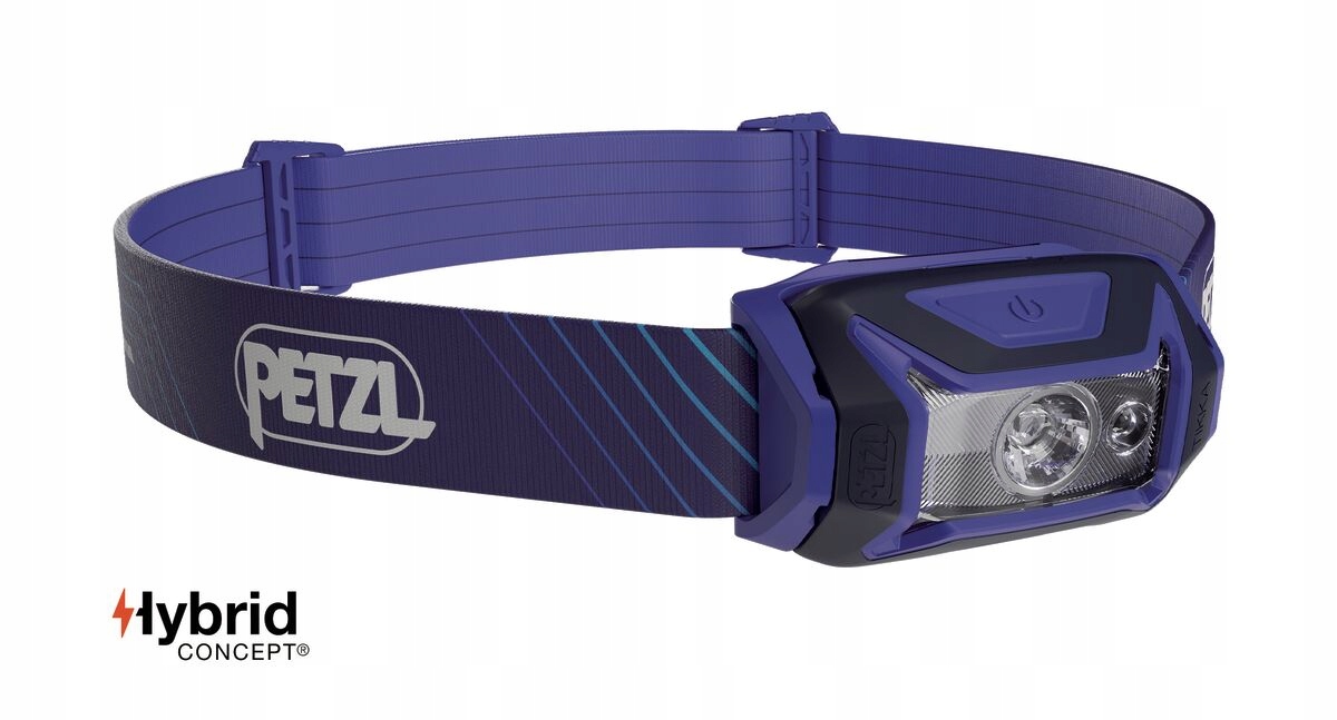 Latarka czołowa Petzl 450 lm niebieska