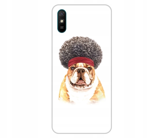 

Etui na telefon Xiaomi Redmi 9A Bulldog afro pies