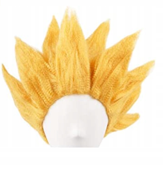 

Peruka Son Gohan Dragon Ball Żłóta Anime W47