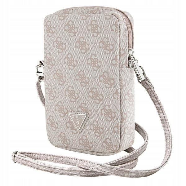Guess Taška GUWBZP4GFTSP růžová/pink Zip 4G Triangle