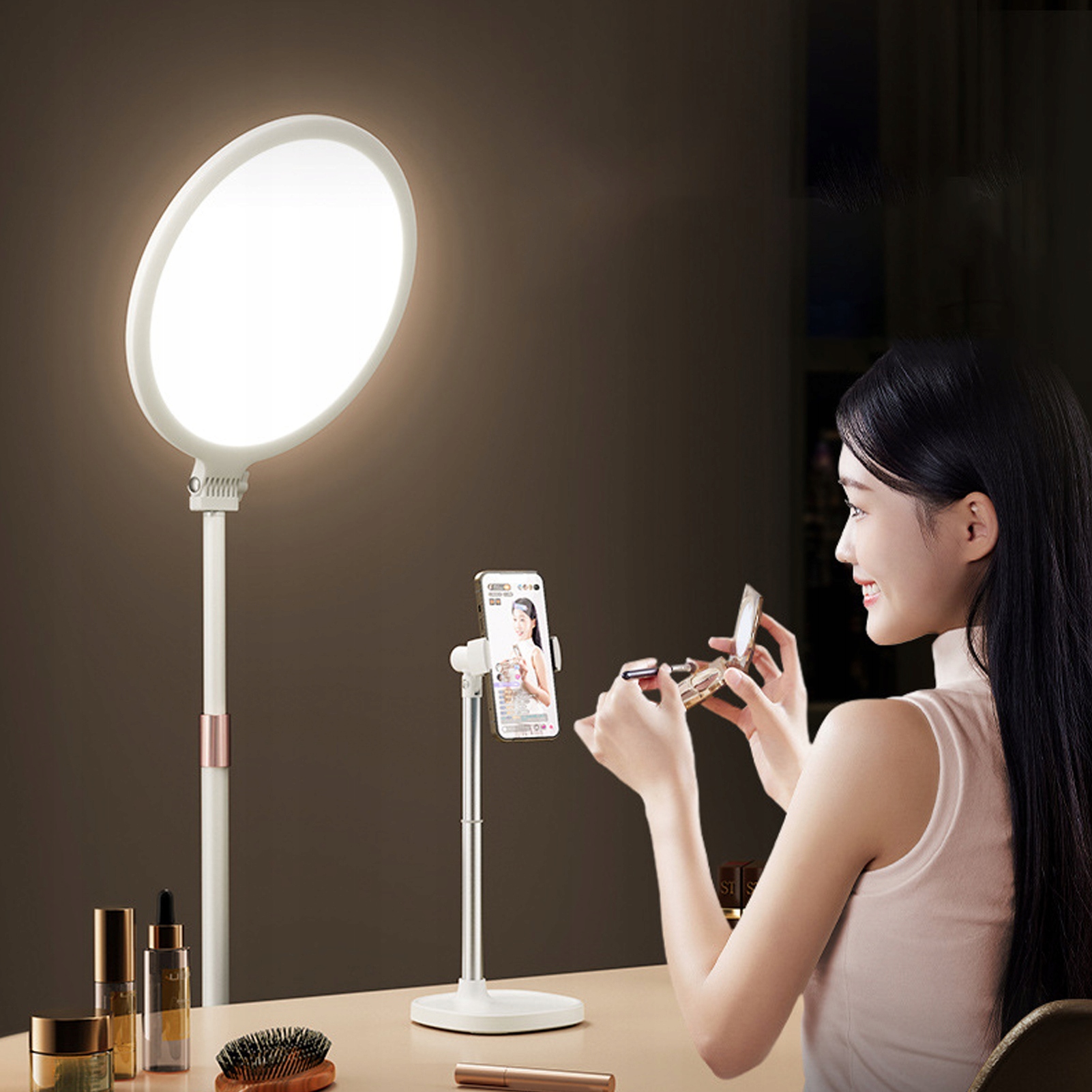 LAMPA PIERSCIENIOWA LED RING SELFIE 900LM Model 2212230014811