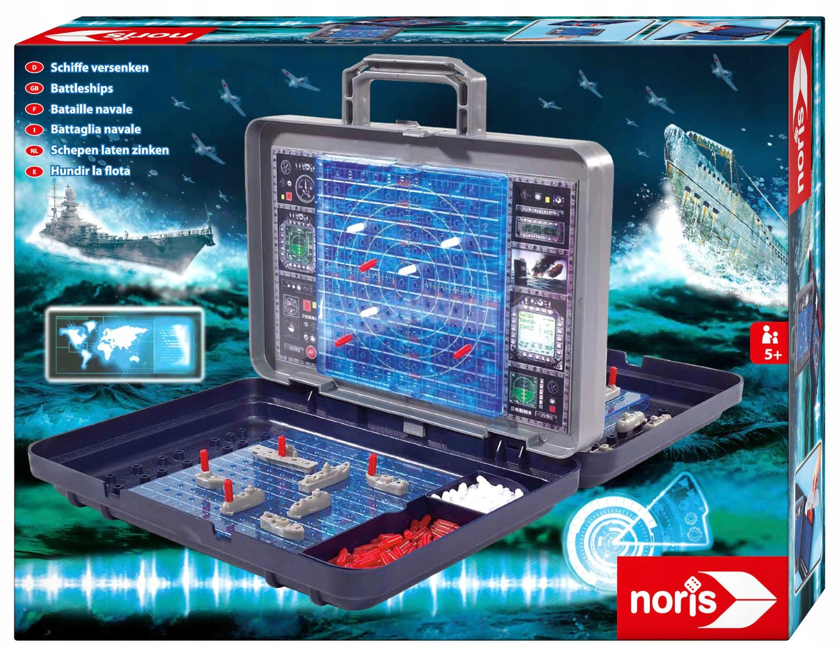 NORIS Gra planszowa Simba Gra w okręty