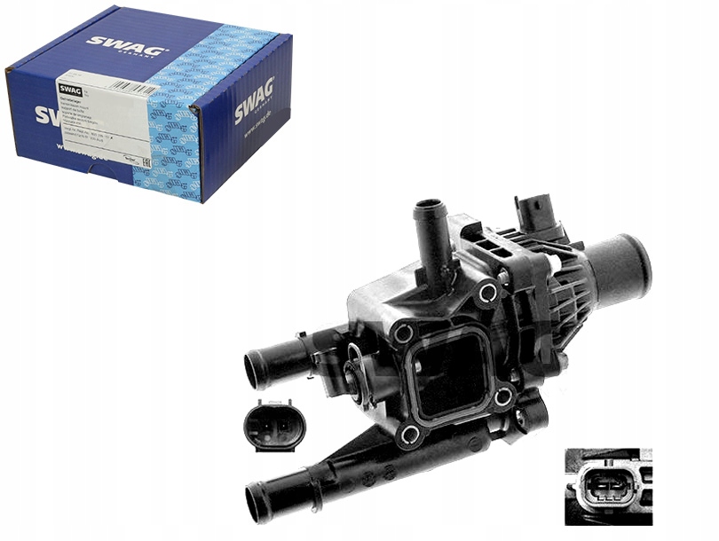 40 93 - SWAG ТЕРМОСТАТ OPEL ASTRA J INSIGNIA 1.6 1.8 КОМПЛ