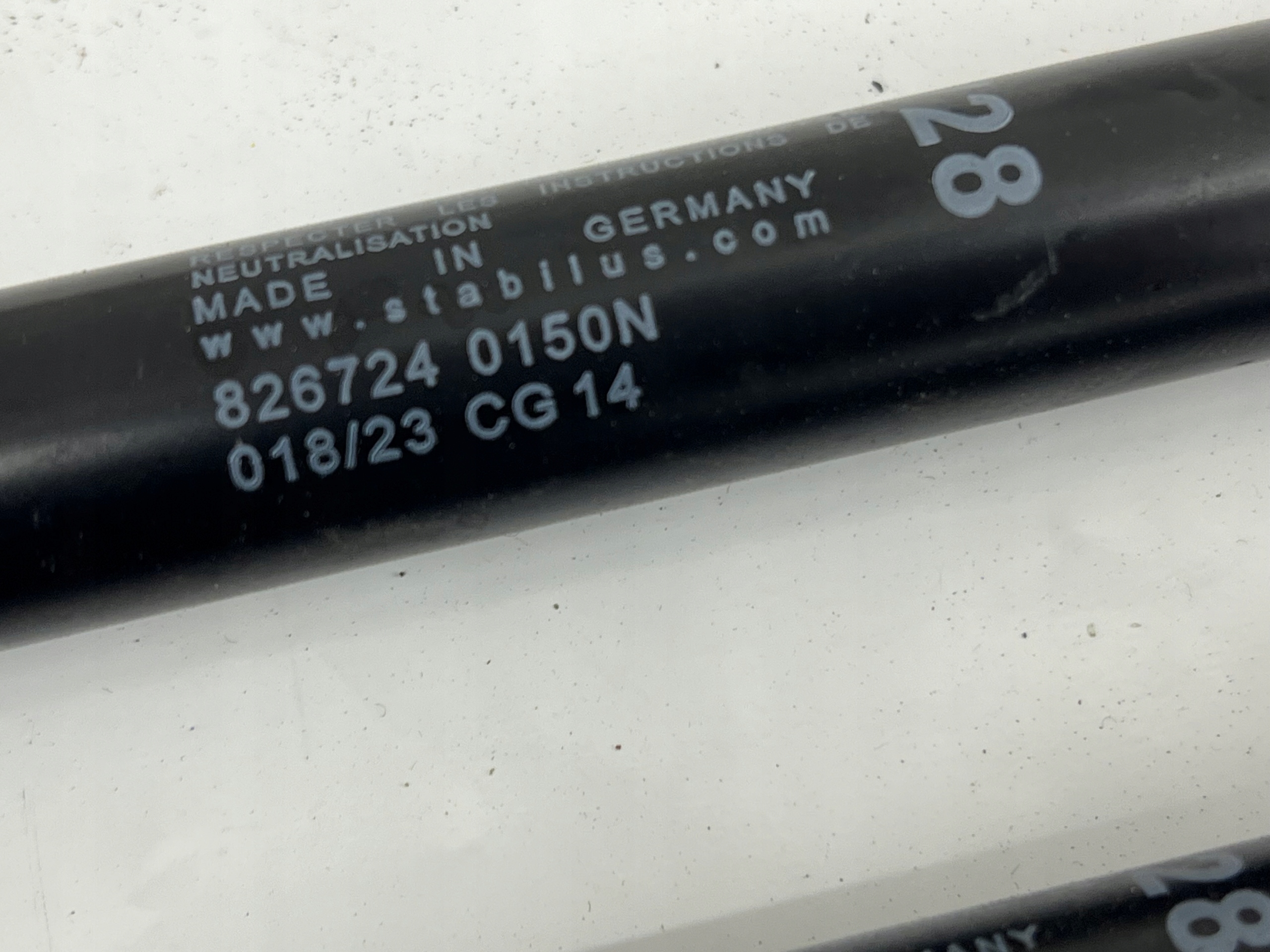 2x damper telescope bonnets front do BMW 2 F45