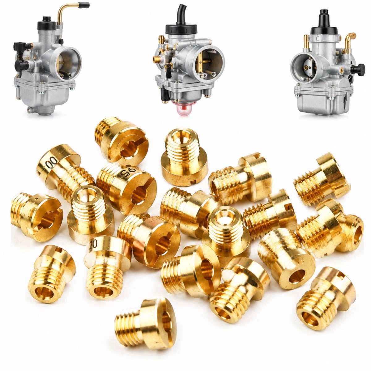 25SZT Dysze Dysza Gaźnika M5 5MM Zestaw 55-115 Zestaw Nowy