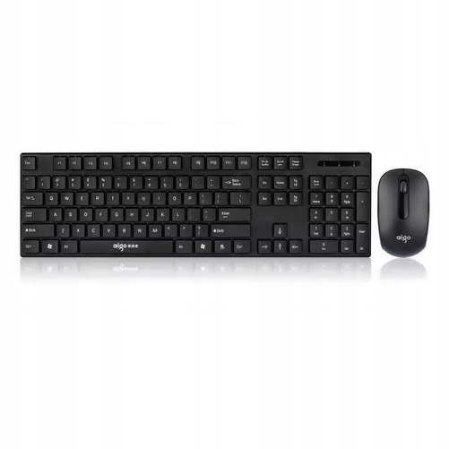 ZESTAW KLAWIATURA MYSZ USB BEZPRZEWODOWA DO PC LAPTOP