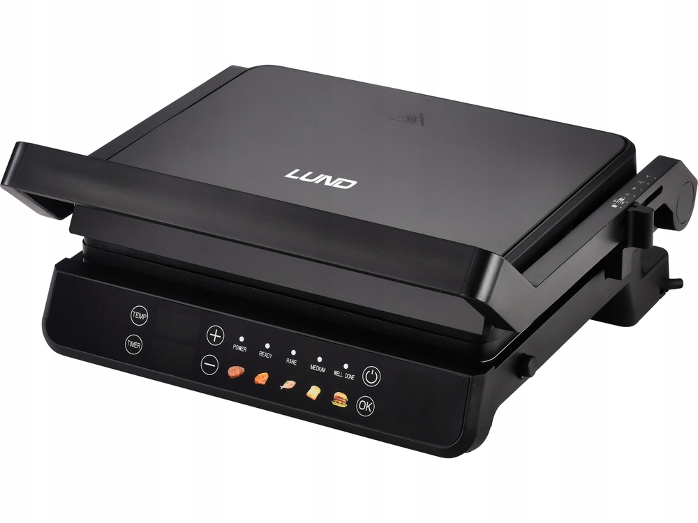 Lund Elektrický Gril 2000 W Led Panel