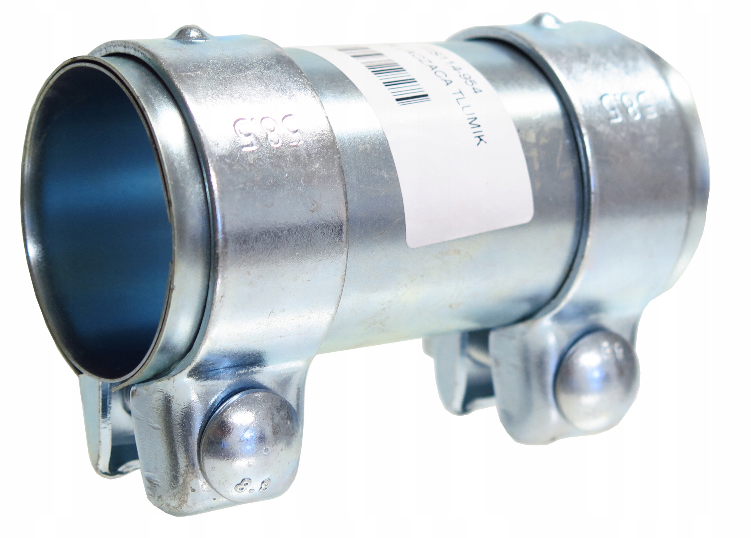 

Złączka Łącznik Rury Obejma 54 mm Łączy Dwie Rury
