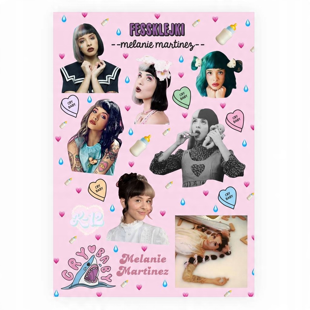 

Naklejki Melanie Martinez 17szt