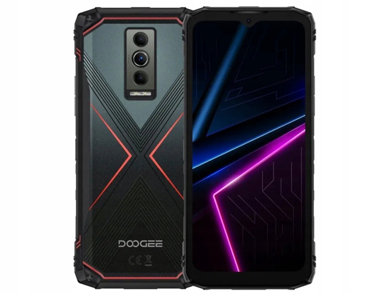 Smartfon Doogee Blade 10 Pro Energy 6/256GB 6.56" 90Hz Czerwony