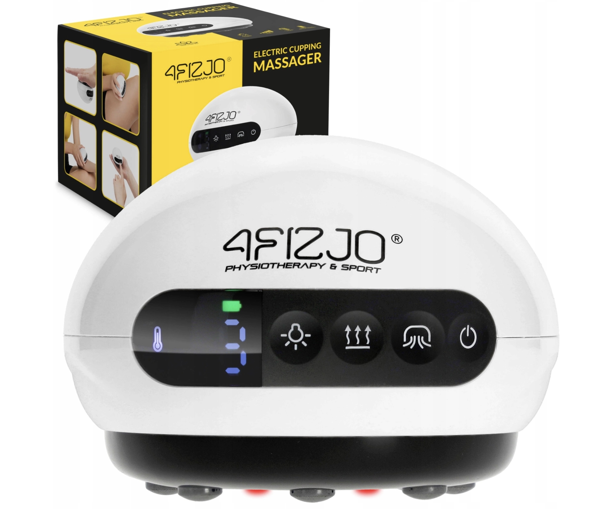 Bańka Chińska Elektryczna Do Masażu Ciała Antycellulitowa Lifting