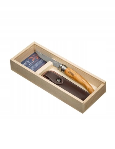 Sada Nůž Opinel Slim Olive pouzdro 10 kusů