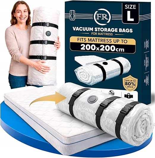 Vákuový Pytel na Matrace 200x200 XXL Přepravní potah