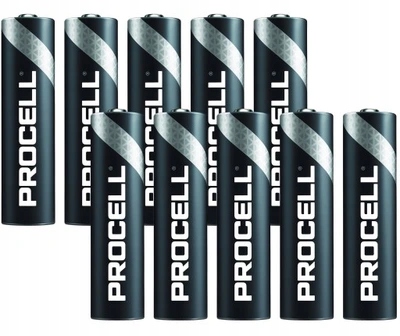 

10x Bateria Aaa LR03 Duracell Procell Cons 1,5V