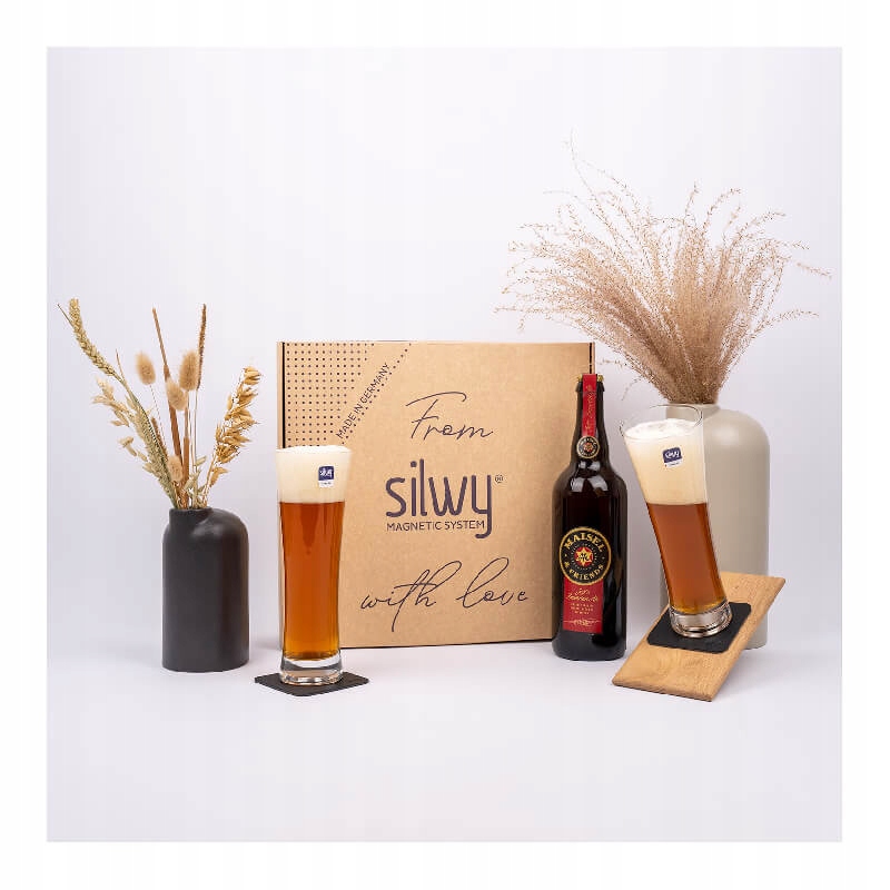 S033-2703-2 - ПОДАРОЧНАЯ КОРОБКА АРОМАТИЧЕСКОЕ УДОВОЛЬСТВИЕ ПИНТА POKAL ДЛЯ ПИВА