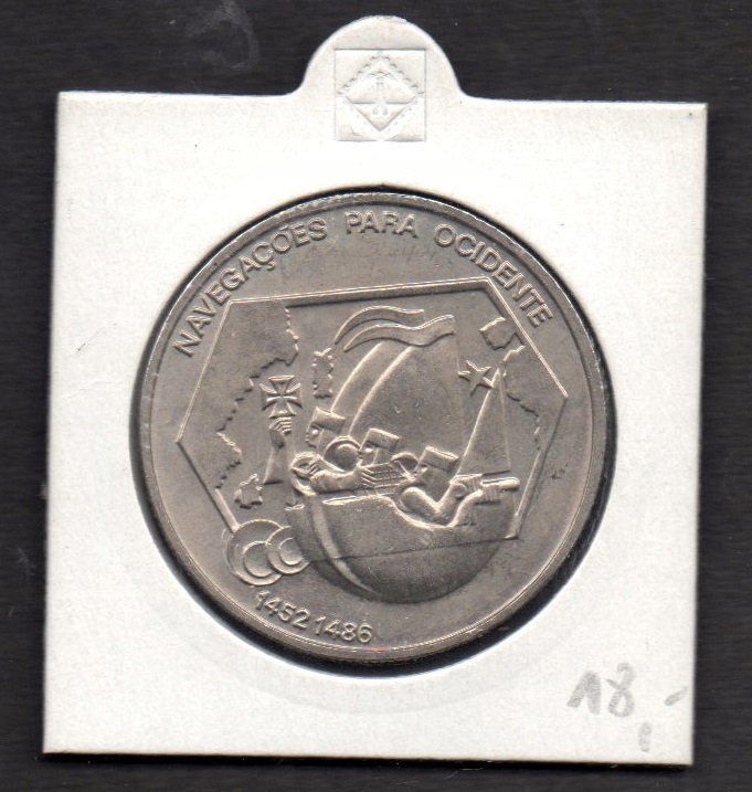 PORTUGALIA-CIEKAWA MONETA OKOLICZNOŚCIOWA