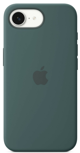 Oryginalne Etui Apple iPhone 16e Silicone Case MagSafe Lake Green Zielone