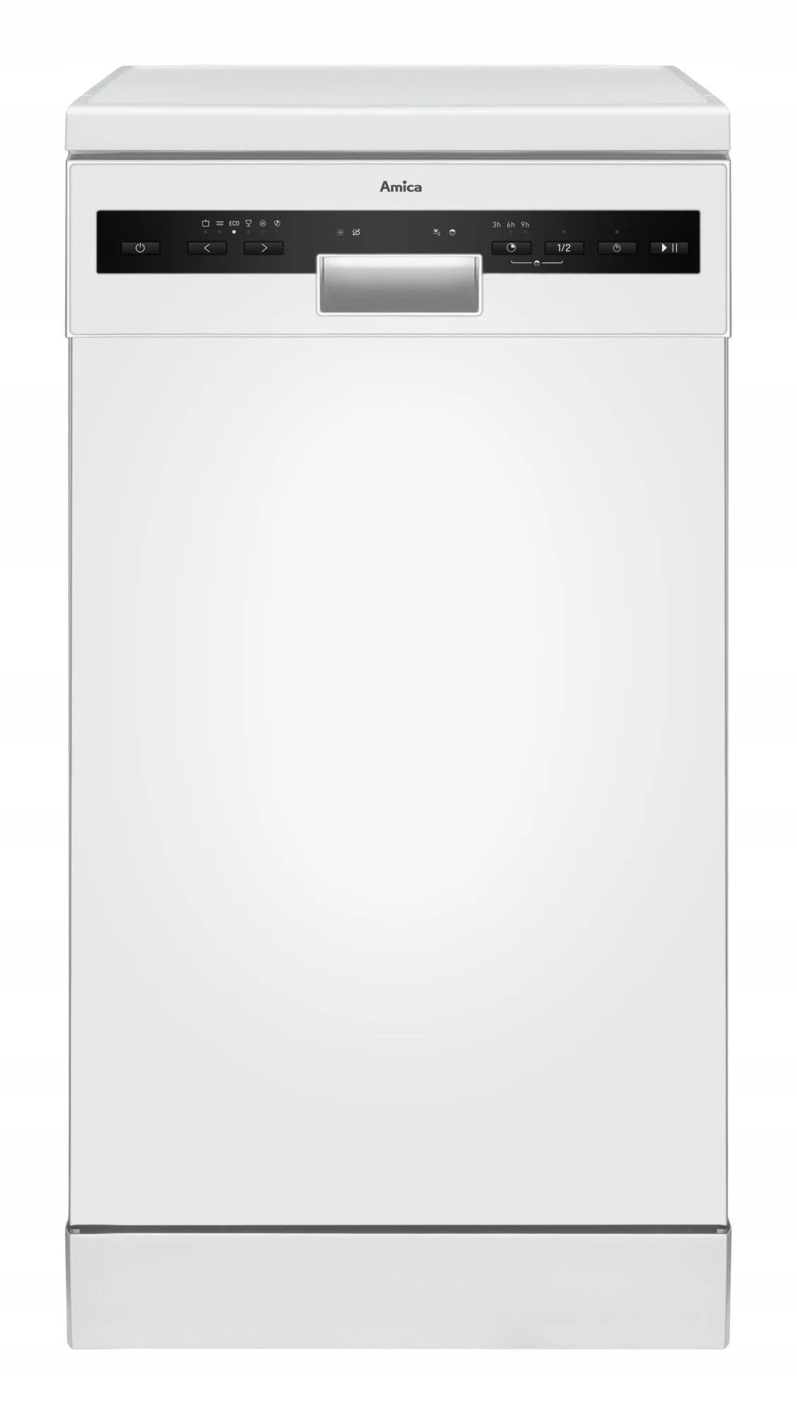 Zmywarka Amica DFM41E6qWMG SilentDrive 2.0 SteamPower HalfLoad Biała 45 cm