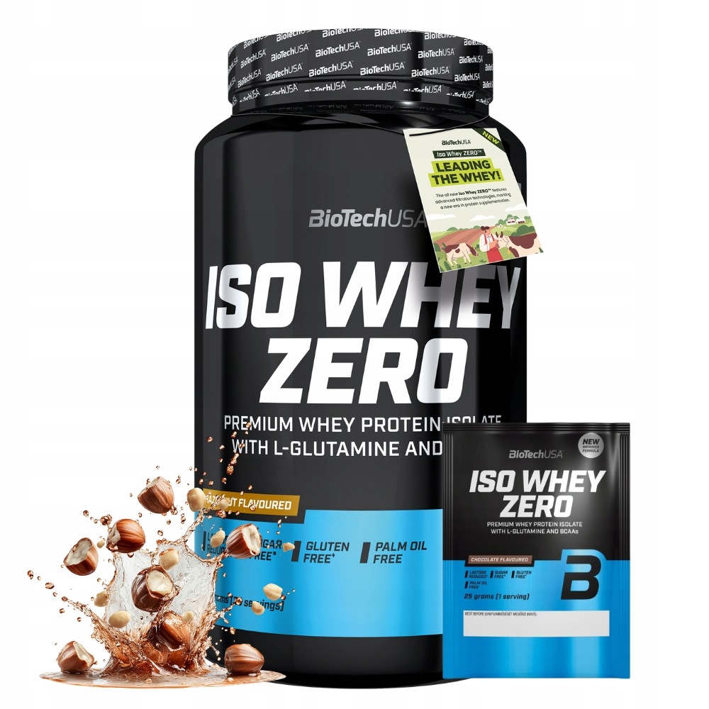 Biotech Iso Whey Zero 908 g Protein Vytrvalost Svalová Hmota
