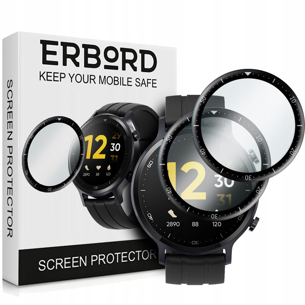 

2x Szkło Hybrydowe Erbord Do Realme Watch S