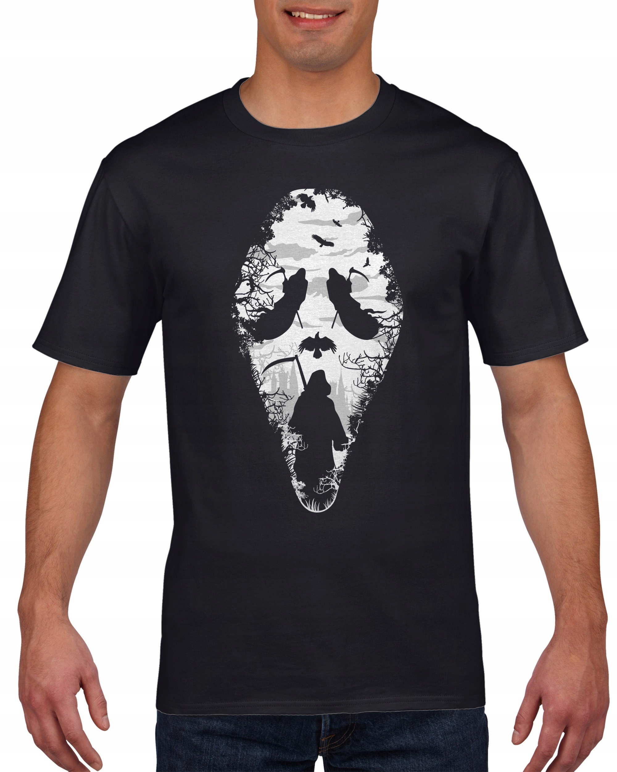 

Koszulka męska Krzyk Scream c XL