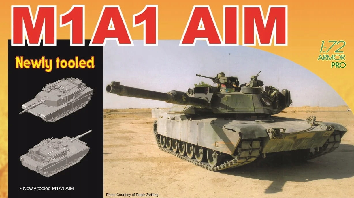 Dragon 7614 1:72 M1A2 Aim