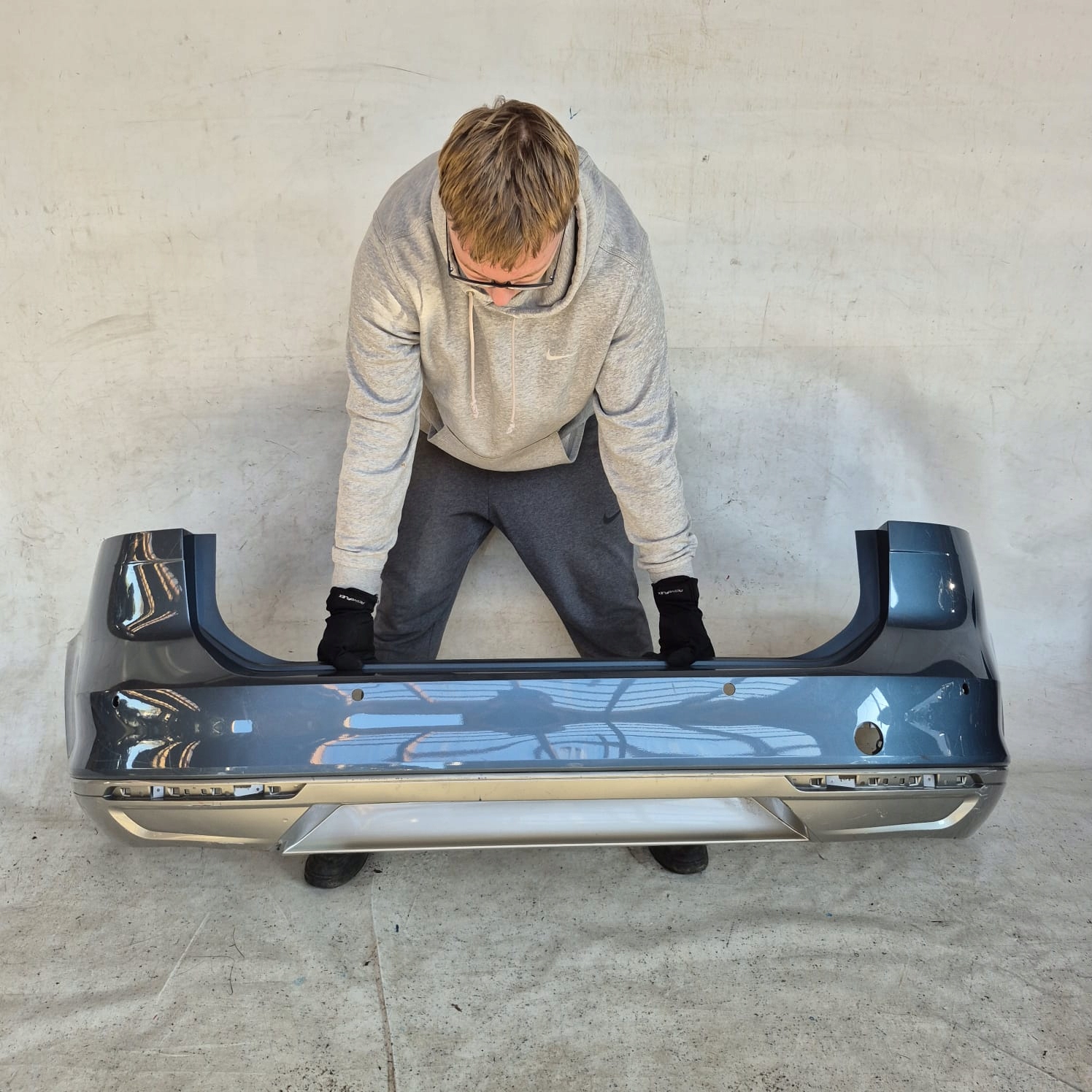 VW PASSAT B8 KOMBI 14-19 bumper rear part rear PDC