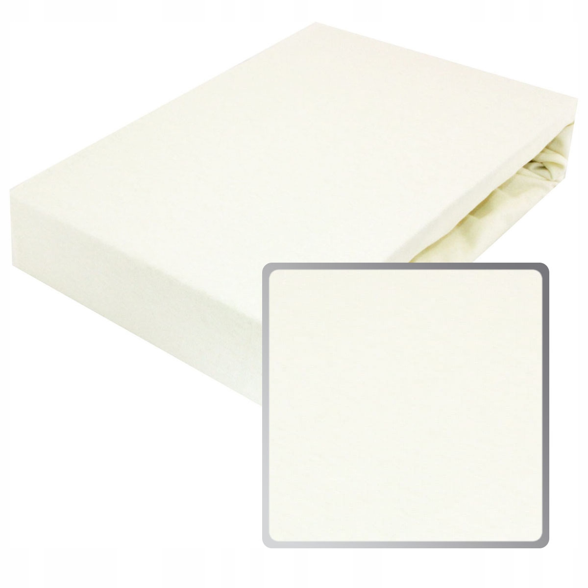 

Prześcieradło jersey z gumką 70x120 grube Kolor