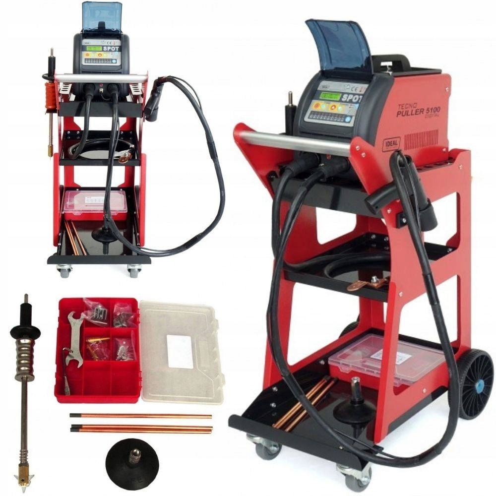 Zgrzewarka Ideal Puller 5100 blacharski 230V zestaw do usuwania wgnieceń