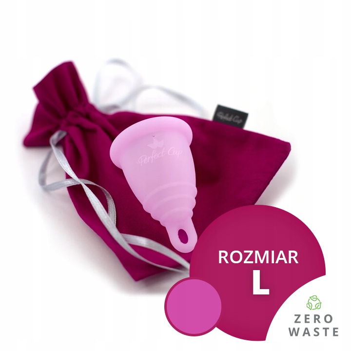 

Kubeczek Menstruacyjny Zero Waste Róż [L]