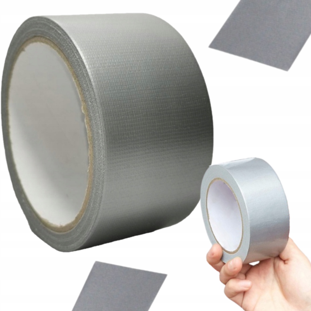 

Taśma Naprawcza Srebrna Zbrojona Duct Tape 48mm
