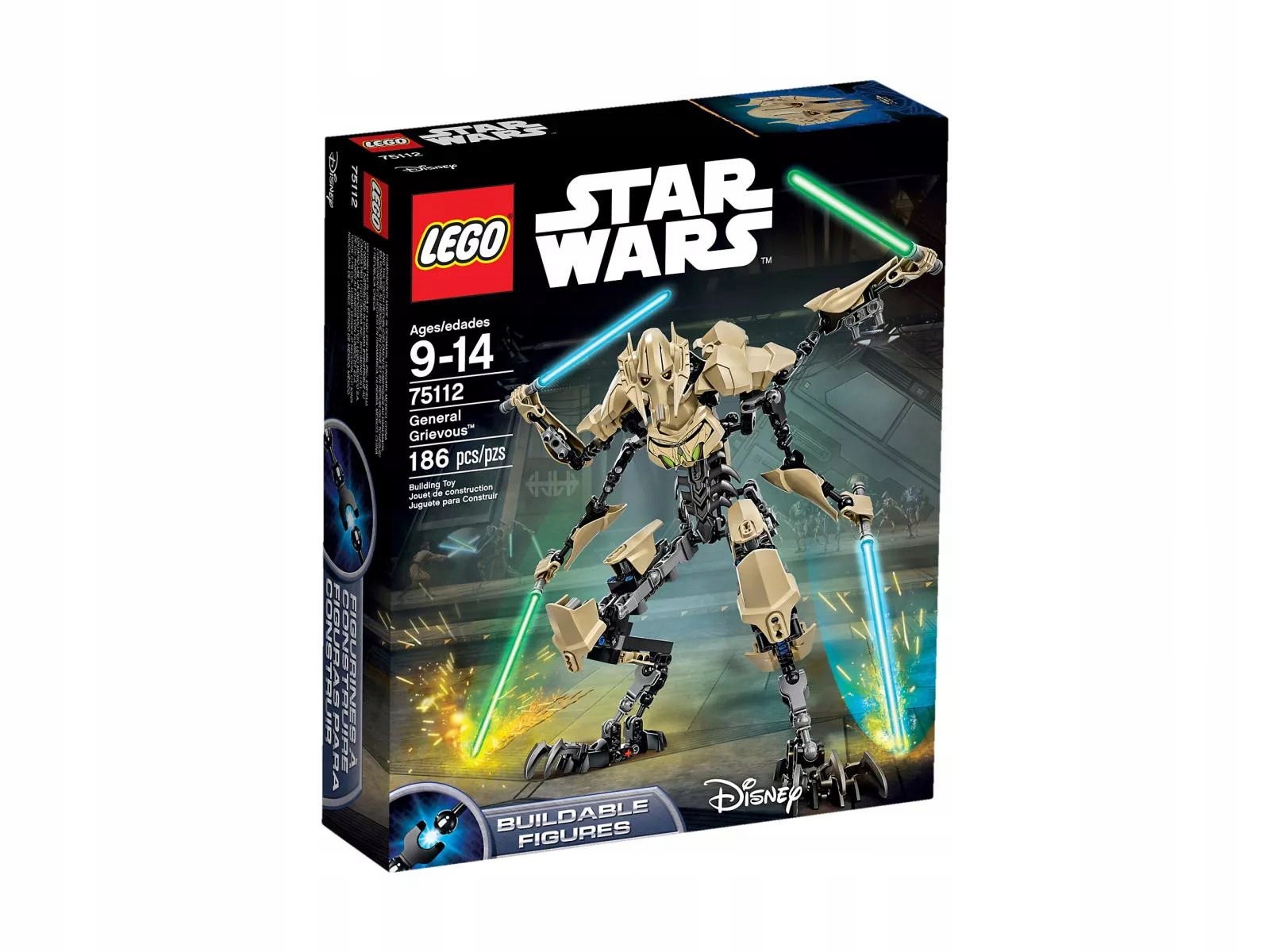 Lego Star Wars 75112 Generál Grievous Nové