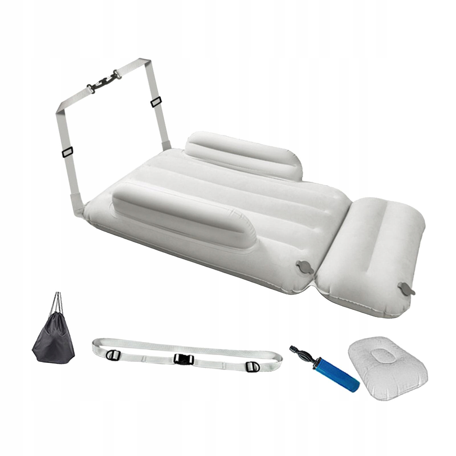 Inflatable Car Air Mattress Cushion Light Gray EAN (GTIN) 4027944263366