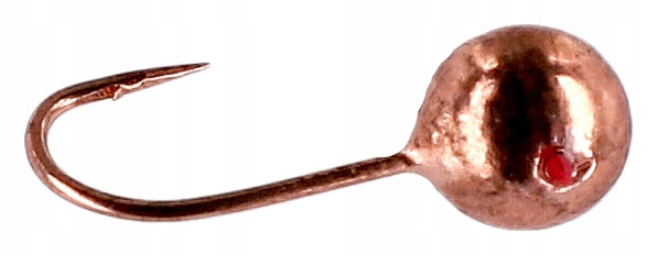 MORMYSZKA WOLFRAMOWA MIKADO 0.2g MIEDZIANA OKRĄGŁA