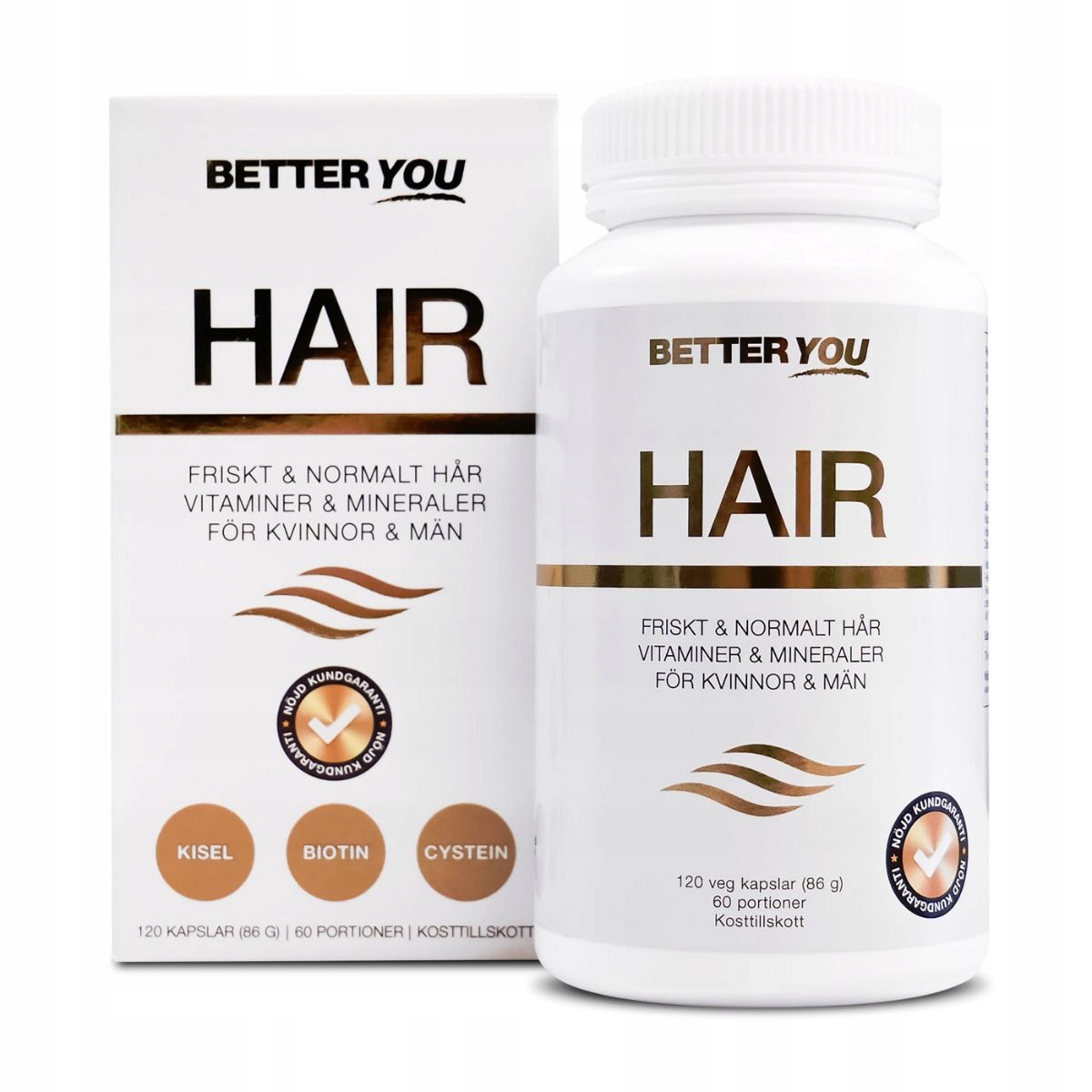 Better You Přirozená Regenerace Vlasů 100% Vegan
