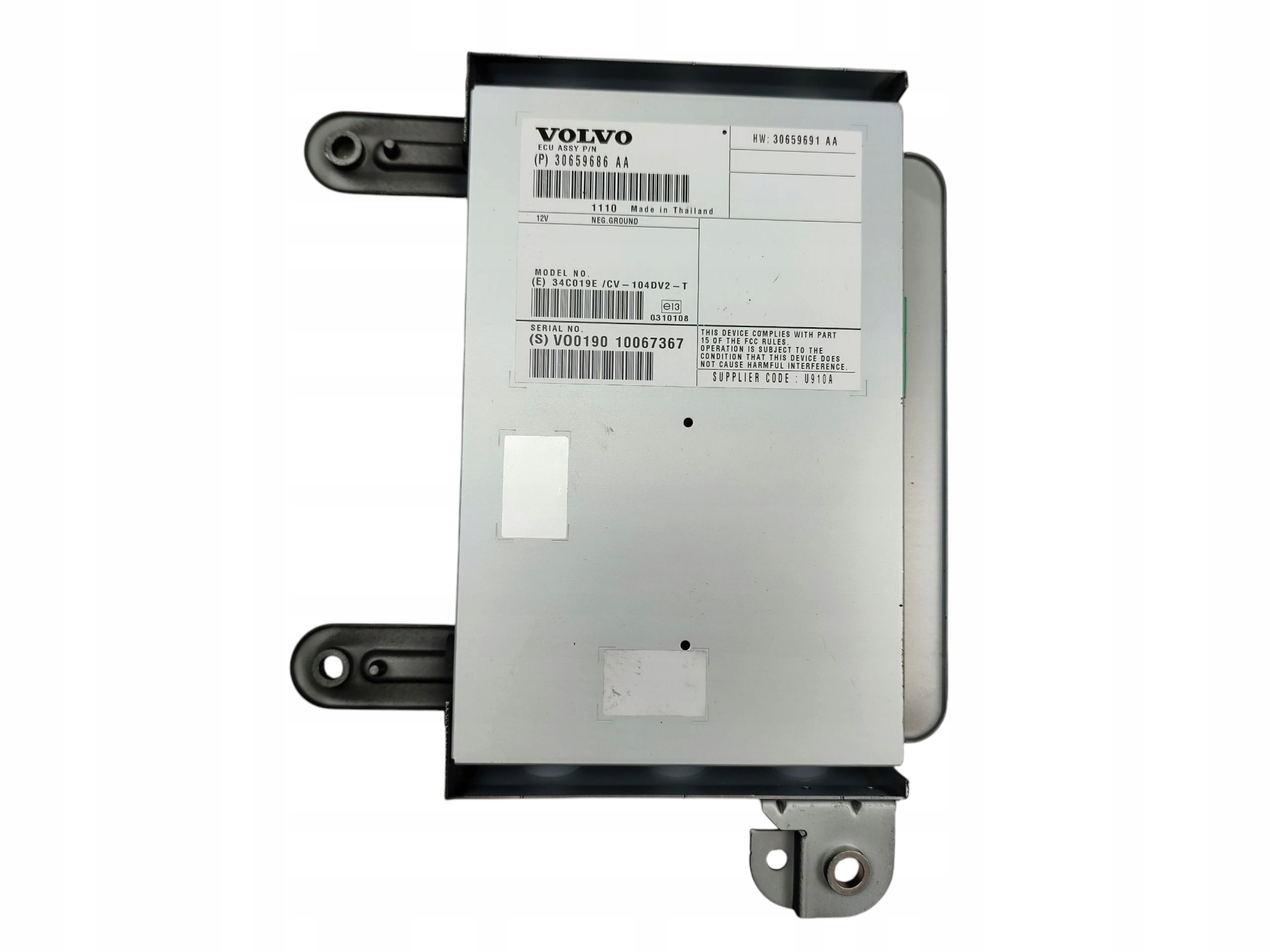 AMPLIFICATORE RADIA AUDIO VOLVO XC60 e S60 II V60 30659686